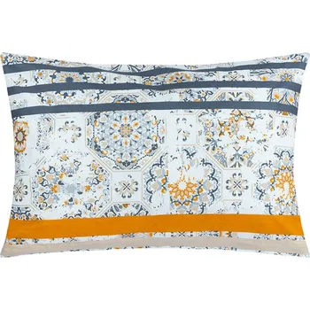 Povlečení Povláček bavlna Šedá,Oranžová 90/277 40x60 cm