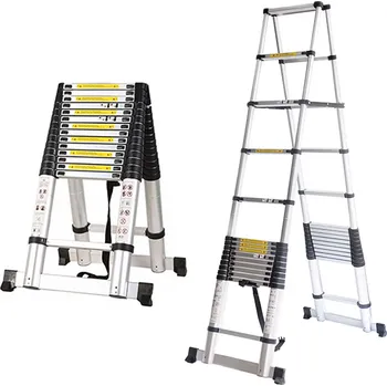 Žebřík MXM Teleskopické hliníkové štafle/žebřík