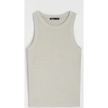 Dámské tričko Sinsay - Tank top - šedá - 629EU-85X - 629EU-85X-M