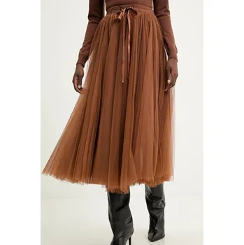 Dámská sukně Sukně Answear.LAB CK08077.FLK hnědá 82X, vel. S/M