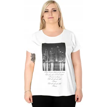 Dámská halenka Megitarnow halenka s krátkým rukávem střih klasická velikost 6XL