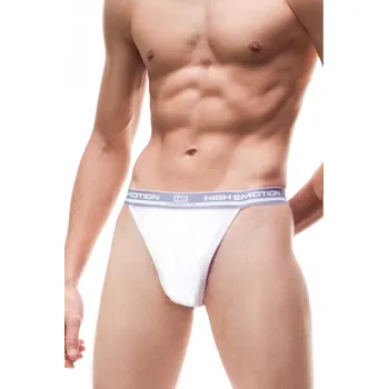 Kalhotky CORNETTE Tanga kalhotky High Emotion bílé XL