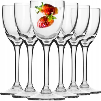 Sklenice Skleničky na likér, skleničky , sklenice na vodku Krosno Mixology bezbarvá 35ml 6 ks