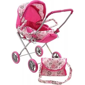 Kočárek pro panenku Kočárek pro panenky sada 3v1 Adar 3v1