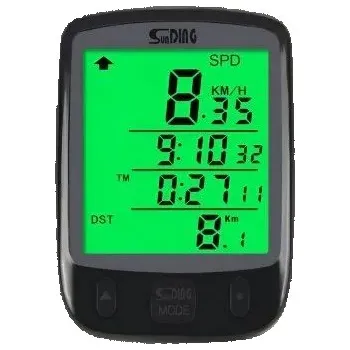 Tachometr CYKLOPOČÍTAČ DRÁTOVÝ 28 FUNKCÍ LCD NA KOLO TACHOMETR IP68