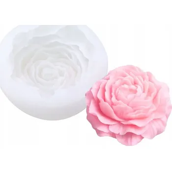 Forma na odlévání Silikonová forma PIVOŇKA VELKÁ na sádrové mýdlové svíčky DIY ozdoby GH-FS334