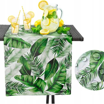 ubrus BĚHOUN PLAMUVZDORNÝ VODĚODOLNÝ 40x160 CM NA STŮL LAVICI DO ZAHRADY NA TERASU