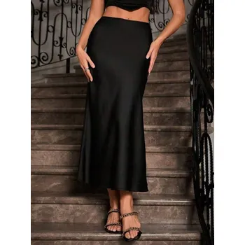 Dámská sukně Shein sukně rovného střihu, midi délka, velikost M