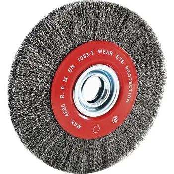 Sada nářadí Leman 06429 Kartáč Kov Ocel Vlnitý Ø 200 mm