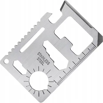 Pracovní nůž ČÍNA Karta na přežití Survival Pocket Card Multitool