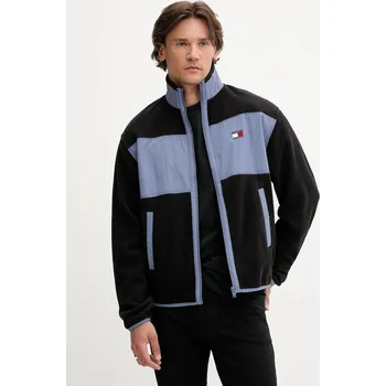 Dámská mikina Fleecová mikina Tommy Jeans DM0DM21906 modrá 95X, vel. XL