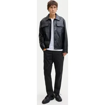 Oblečení a móda Jack & Jones Kalhoty z materiálu Clark Finn 12293328 Černá Regular Fit 28_32