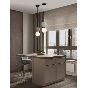 Designový lustr Noesis 18 Kávová