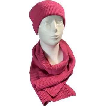 Šála Měkká, teplá kašmírová sada: čepice a šála