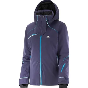 Dámská zimní lyžařská bunda SALOMON SPEED s membránou 20K fialová vel. S