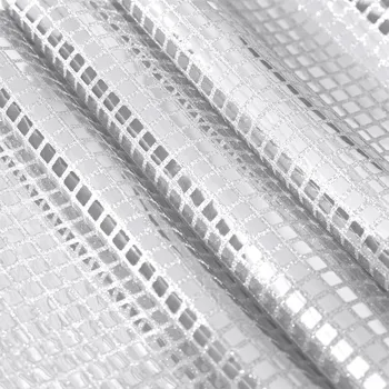 ubrus BĚHOUN NA STŮL HLADKÝ STŘÍBRNÝ FLITRY ELEGANTNÍ 28x275cm