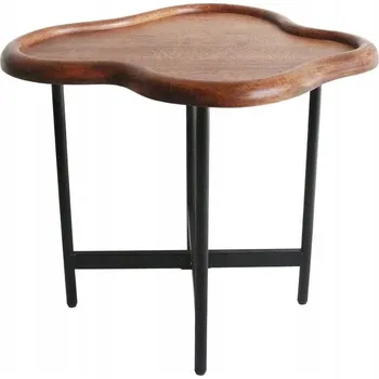 Konferenční stolek Konferenční stolek ENKEL Hnědý 59x52x49 cm HOMLA dřevo