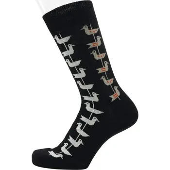 Dámské termo ponožky Merino ponožky Shorebird black, Bengt & Lotta Švédsko Černá 40/45