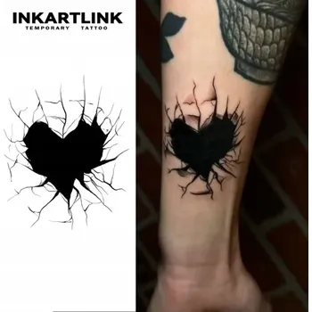 Tetování DOČASNÉ TETOVÁNÍ POLOTRVALÉ SRDCE NOVÁ TECHNOLOGIE