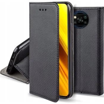Pouzdro na mobilní telefon Flipové pouzdro Hero Case pro Xiaomi POCO X3, černé