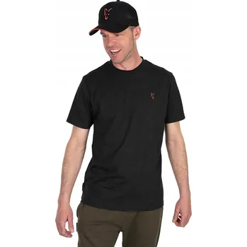 TRIČKO FOX COLLECTION T ČERNÉ ORANŽOVÉ XXL