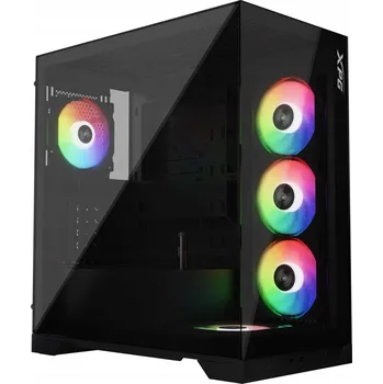 PC skříň Počítačová Skříň Adata INVADERXMT-BKCWW Midi Tower, černá