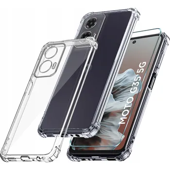 Pouzdro na mobilní telefon Zadní Kryt / Kryt na Motorola Moto G35 transparentní (bezbarvé)