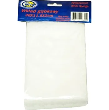 Akvarijní technika Filtrační vložka Aqua Nova – filtrační vata 36 x 11,5 x 2 cm