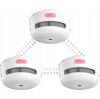 Bezpečnostní detektor HLÁSIČ KOUŘE X-SENSE BEZDRÁTOVÝ SYSTÉM SADA 3 KUSŮ DETEKTOR CO2 HIT