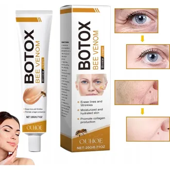Pleťový krém Botox Krém proti vráskám s včelím jedem pro zpevnění pleti
