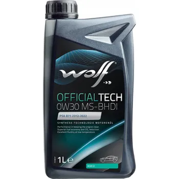 Motorový olej Motorový olej Wolf 1 l 0W-30