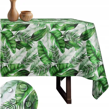 Prostěradlo UBRUS PLAMOODOLNÝ VODĚODOLNÝ 140x240 CM NA STŮL LAVICI DO ZAHRADY NA TERASU