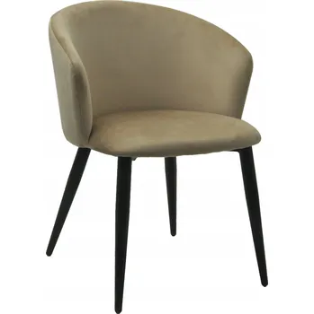 Jídelní židle Židle Platan Sofa sametová béžová 1 ks