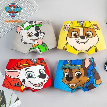 Dětské termo spodní prádlo Best Fashion Dětské bavlněné boxerkové slipy Paw Patrol, sada Velikost: 110