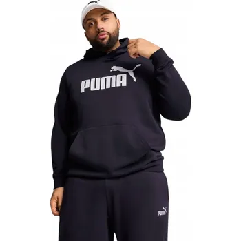 Pánská mikina PUMA PÁNSKÁ MIKINA ESS NO.1 LOGO HOODIE TMAVĚ MODRÁ vel.M
