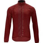 Pánská ultralehká cyklistická bunda SILVINI GELO XL Vínová, Stříbrná