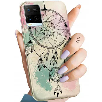 Pouzdro na mobilní telefon Zadní Kryt Hello Case pro Vivo Y21s, Y33S béžový