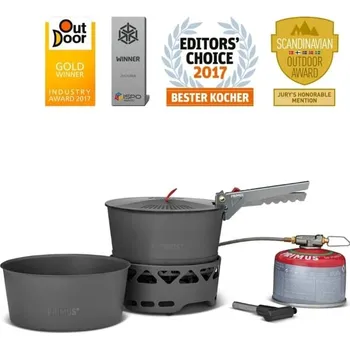 Outdoor vaření Vařič set PRIMUS PrimeTech Stove Set II 1,3L tmavě šedá 1,3L