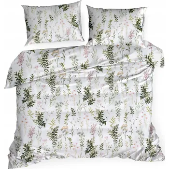Povlečení Povlečení bavlněné s květinami 200x220 VANESS 100% Bavlna Eurofirany Sada