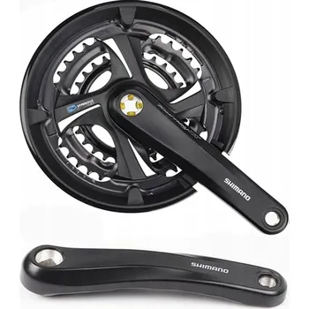 Klika na kolo Kliky Shimano FC-TX801 48-38-28 175mm pro osu čtverec, 6/7/8 rychlostí