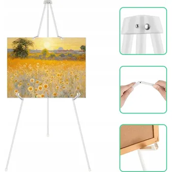 Obraz Malířský STOJAN skládací nastavitelný kovový stojan na malování obrazů