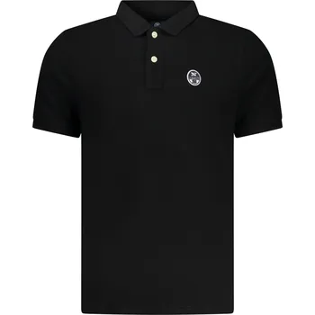 Pánské tričko Pánské černé polokošile North Sails North Sails černá 3514782