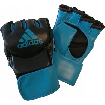 Rukavice Tréninkové rukavice ADIDAS PRO MMA PU kožené grapplingové černé S