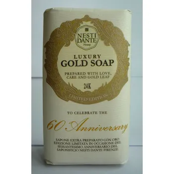 Mýdlo Luxusní zlaté mýdlo 250g - s 23 kar. gold