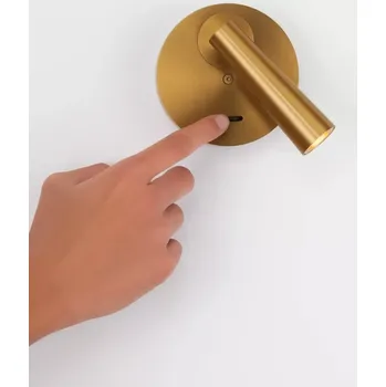 Nástěnné svítidlo Moderní nástěnné svítidlo Tico Zlatá