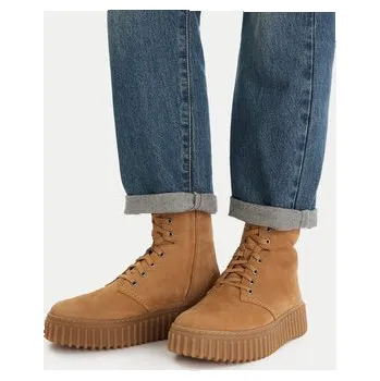 Pracovní obuv Kotníková obuv Clarks Torhill Style 26182917 Hnědá 39