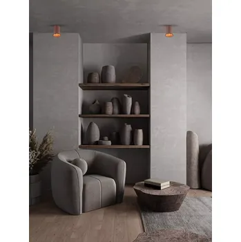 Designové Stropní svítidlo Aku Červená