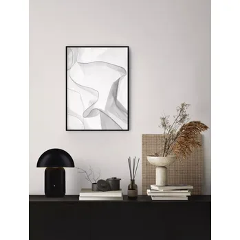 Stojací lampa Designová stojací lampa Pois Černá