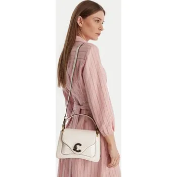 Kabelka Coccinelle U4G Coccinelle C-Me Calf&Marb E1 U4G 18 02 01 Bílá OS