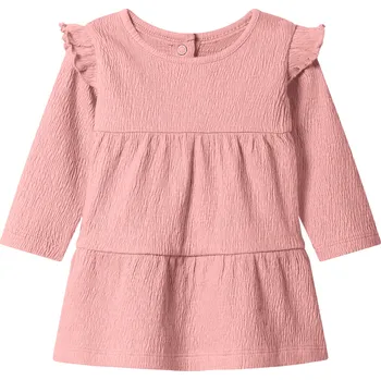 Dívčí šaty lupilu® Dívčí šaty s BIO bavlnou (světle růžová, 62/68)